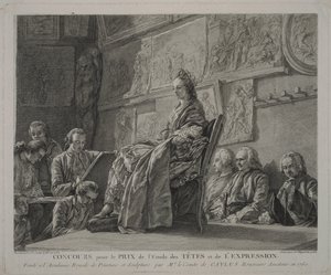 Duygu Araştırması Ödülü Yarışması by French Jean Jacques Flipart
